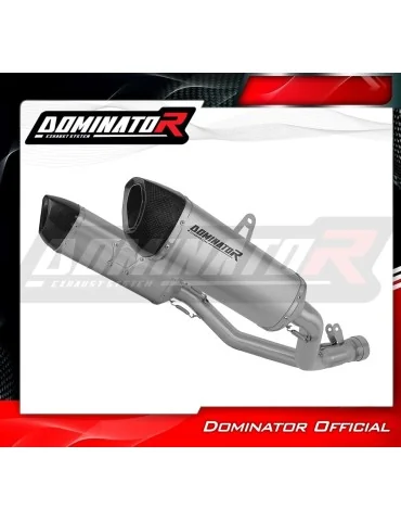 Silencieux slip-on Dominator HP6 Titane pour Suzuki GSXR 1000 K9 L0 L1 (2009-2011)