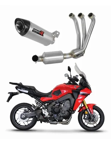 Ligne d'échappement complète inox Dominator HP8 EX pour Yamaha Tracer 9 / GT (2021-2024)