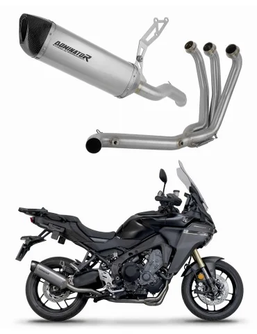 Ligne d'échappement complète Dominator HP6 Titane pour Yamaha Tracer 9 / GT (2025-2026)