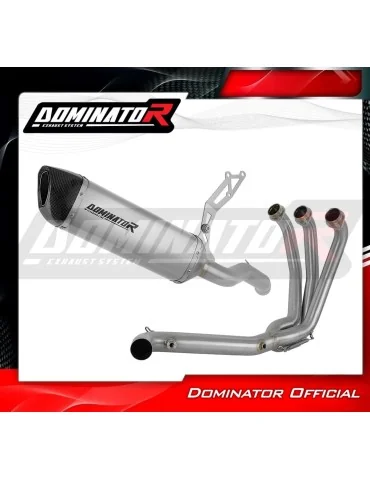 Ligne d'échappement complète Dominator HP6 Titane pour Yamaha Tracer 9 / GT (2025-2026)