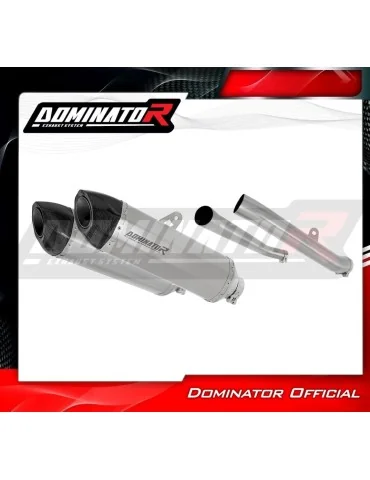 Silencieux slip-on Dominator HP5 Titane pour Kawasaki ZZR 1400 (2012-2023)