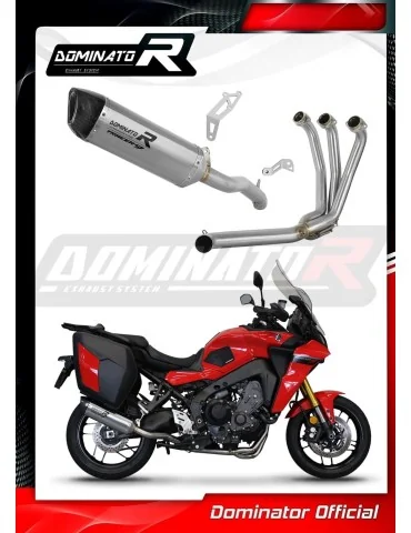 Ligne d'échappement complète Dominator HP6 Titane pour Yamaha Tracer 9 / GT (2021-2024)