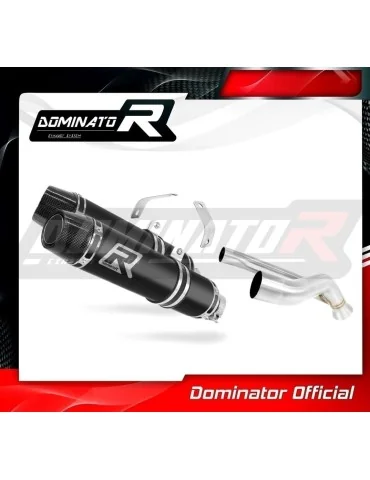 Silencieux slip-on Dominator HP3 Noir pour KTM 990 Super Duke (2005-2013)