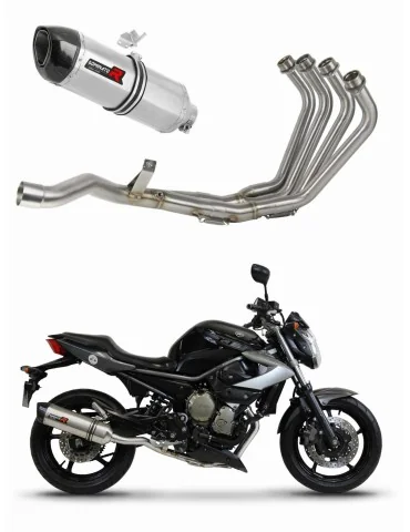 Ligne d'échappement complète inox Dominator HP1 pour Yamaha XJ 6N S F (2009-2016)
