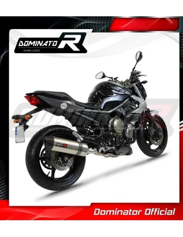 Ligne d'échappement complète inox Dominator HP1 pour Yamaha XJ 6N S F (2009-2016)