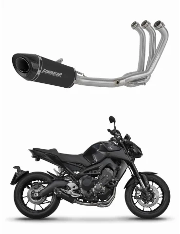 Ligne d'échappement complète inox Dominator HP8 Noir pour Yamaha MT-09 (2017-2020)