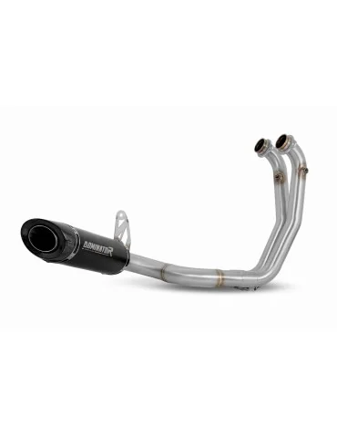 Ligne d'échappement complète inox Dominator HP8 Noir pour Aprilia Tuono 660 (2021-2024)