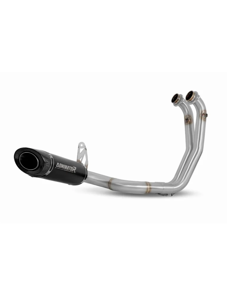 Ligne d'échappement complète inox Dominator HP8 Noir pour Aprilia Tuono 660 (2021-2024)