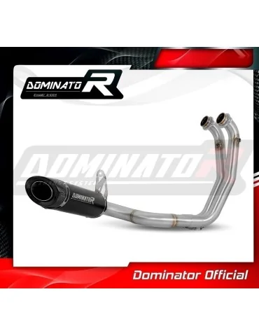 Ligne d'échappement complète inox Dominator HP8 Noir pour Aprilia RS 660 (2020-2024)