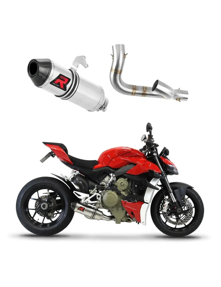 Silencieux slip-on Dominator HP3 pour Ducati Streetfighter V4 (2019-2023)