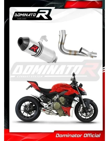 Silencieux slip-on Dominator HP3 pour Ducati Streetfighter V4 (2019-2023)