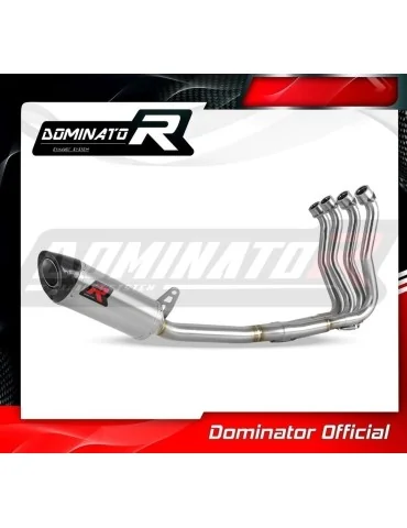 Ligne d'échappement complète inox Dominator HP8 pour Suzuki GSX-S 1000 / F Low Level (2015-2020)