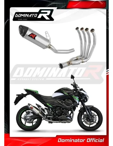 Ligne d'échappement complète inox Dominator HP8 pour Kawasaki Z800 (2013-2016)
