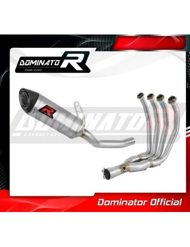 Ligne d'échappement complète inox Dominator HP8 pour Kawasaki Z800 (2013-2016)