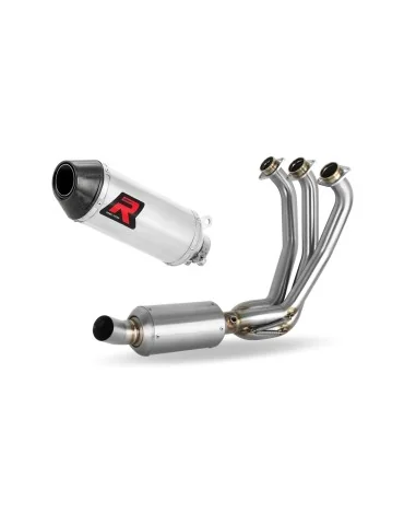 Ligne d'échappement complète inox Dominator HP3 pour Yamaha XSR 900 Low Level EX (2022-2023)