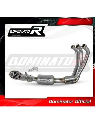 Ligne d'échappement complète inox Dominator GP3 EX pour Yamaha Tracer 9 / GT (2021-2024)