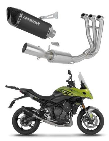 Ligne d'échappement complète inox Dominator HP6 Noir pour Triumph Tiger Sport 660 (2025-2026)