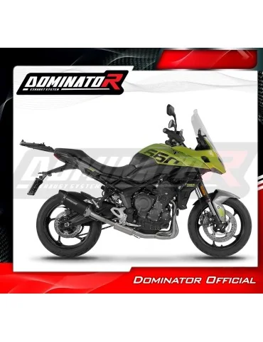 Ligne d'échappement complète inox Dominator HP6 Noir pour Triumph Tiger Sport 660 (2025-2026)