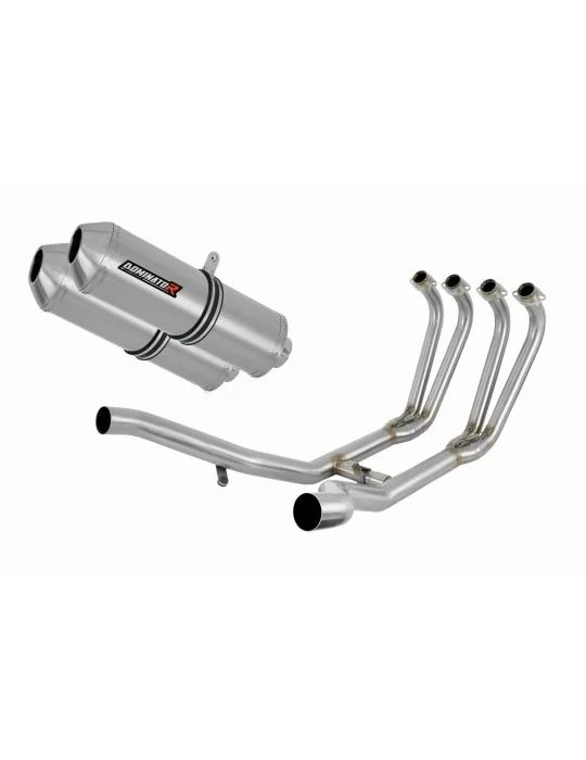 Ligne d'échappement complète inox Dominator OVR pour Yamaha XJ 900 Diversion 1994-2003, vue 1