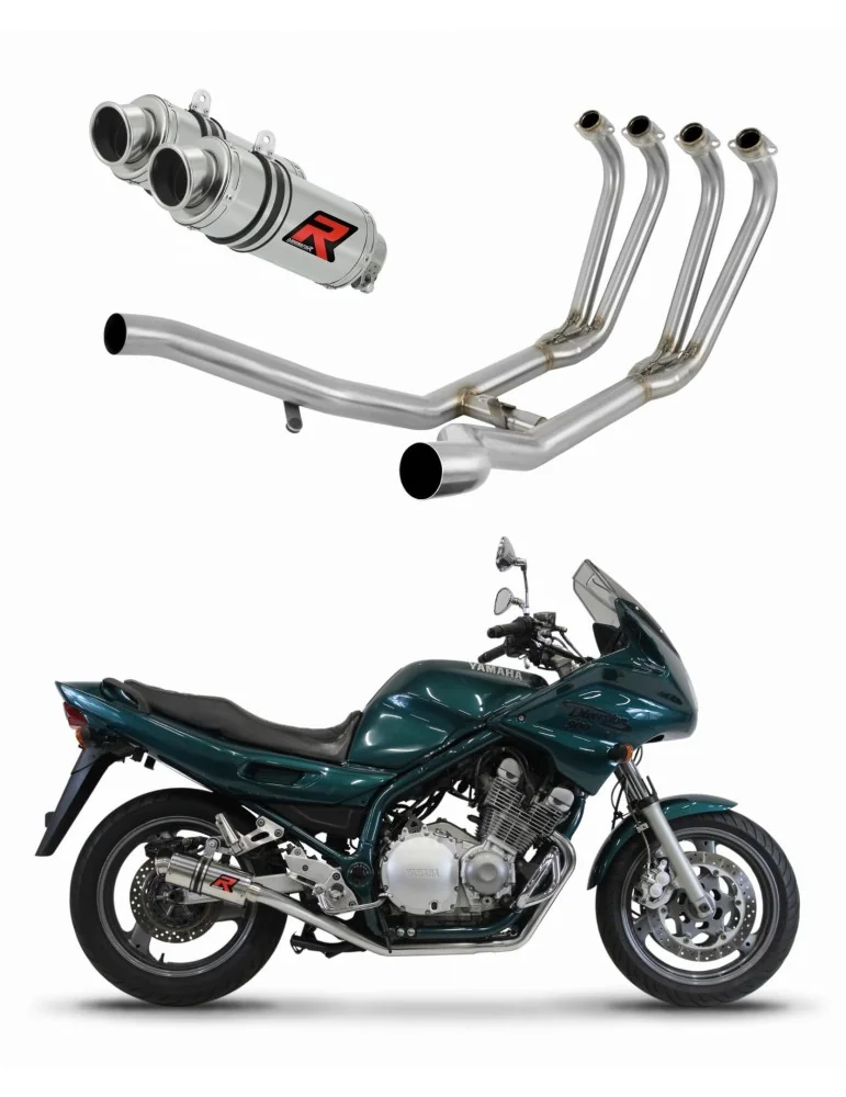 Ligne d'échappement complète inox Dominator GP1 pour Yamaha XJ 900 (1994-2003)