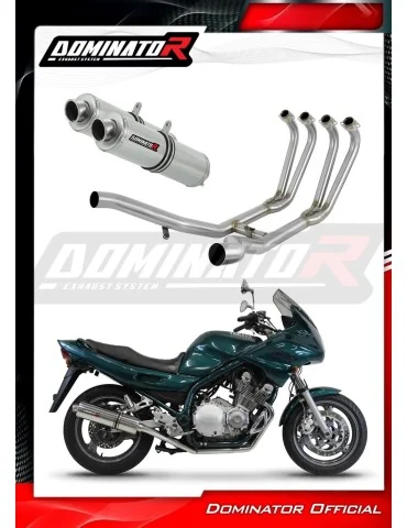 Ligne d'échappement complète inox Dominator ST pour Yamaha XJ 900 (1994-2003)
