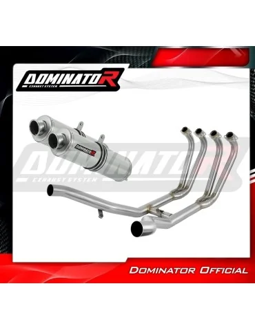 Ligne d'échappement complète inox Dominator ST pour Yamaha XJ 900 (1994-2003)