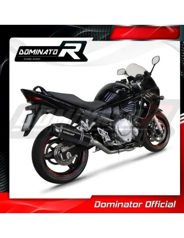 Ligne d'échappement complète inox Dominator HP1 Noir pour Suzuki GSX 1250 FA (2010-2016)