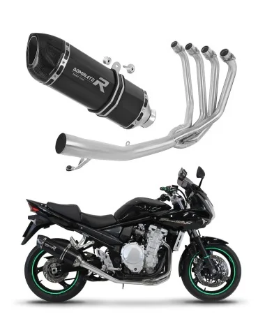 Ligne d'échappement complète inox Dominator HP1 Noir pour Suzuki GSF 1250 N / S Bandit (2007-2016)