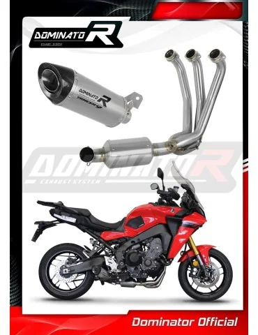 Ligne d'échappement complète Dominator HP8 Titane EX pour Yamaha Tracer 9 / GT (2021-2024)