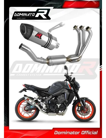 Ligne d'échappement complète inox Dominator HP5 pour Yamaha MT 09 EX (2021-2023)