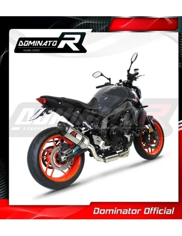 Ligne d'échappement complète inox Dominator HP5 pour Yamaha MT 09 EX (2021-2023)