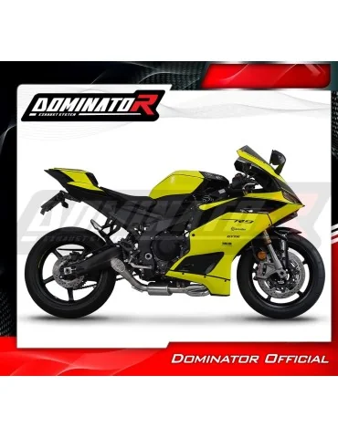 Ligne d'échappement complète inox Dominator GP3 pour Yamaha YZF R9 (2025)