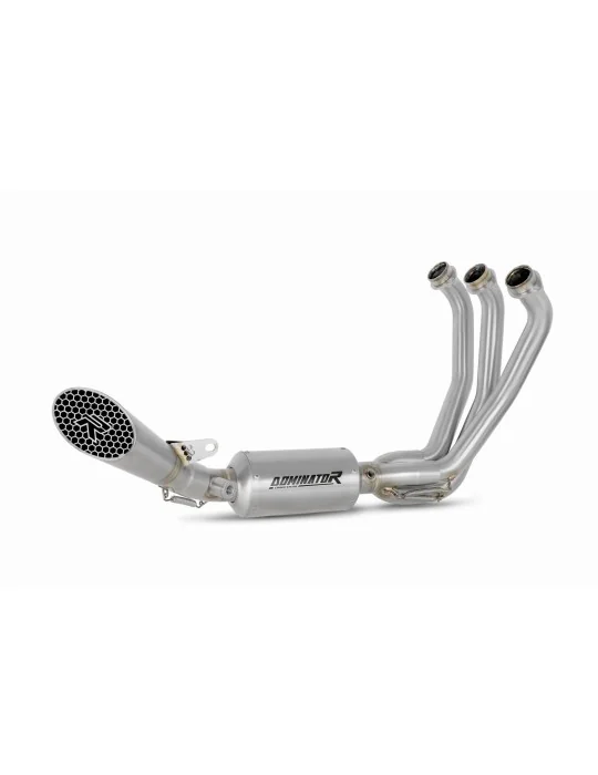 Ligne d'échappement complète inox Dominator GP3 pour Yamaha XSR 900 / GP 2024, vue 1