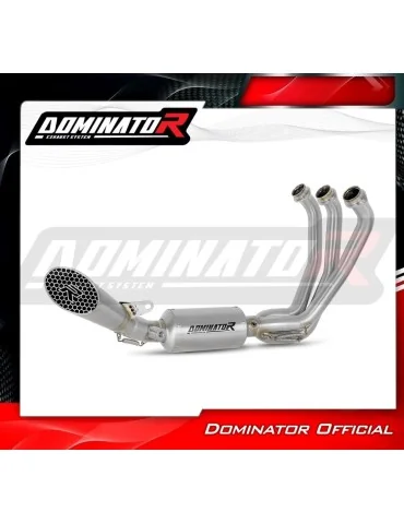Ligne d'échappement complète inox Dominator GP3 pour Yamaha XSR 900 / GP (2024)