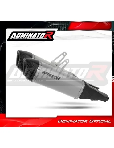 Silencieux slip-on Dominator HP6 Titane pour Suzuki GSX 1300 R Hayabusa (2021-2026)