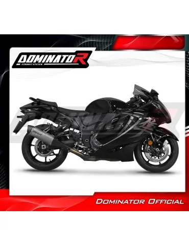 Silencieux slip-on Dominator HP6 Titane pour Suzuki GSX 1300 R Hayabusa (2021-2026)