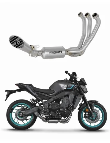 Ligne d'échappement complète inox Dominator GP3 pour Yamaha MT-09 (2024-2025)
