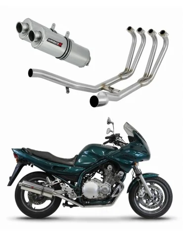 Ligne d'échappement complète inox Dominator OV pour Yamaha XJ 900 (1994-2003)
