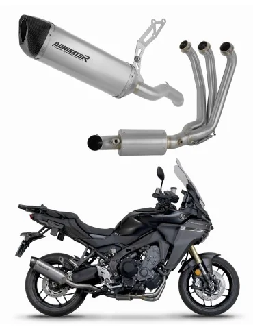 Ligne d'échappement complète Dominator HP6 Titane EX pour Yamaha Tracer 9 / GT (2025-2026)