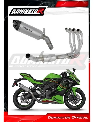 Ligne d'échappement complète Dominator HP8 Titane pour Kawasaki ZX-4R / RR (2023-2024)