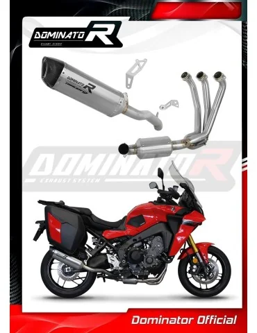 Ligne d'échappement complète Dominator HP6 Titane EX pour Yamaha Tracer 9 / GT (2021-2024)