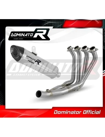 Ligne d'échappement complète inox Dominator HP8 pour Yamaha YZF R6 (2006-2016)