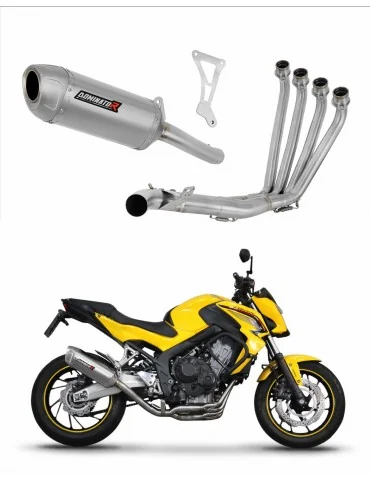 Ligne d'échappement complète inox Dominator S6 pour Honda CBR 650 F (2014-2018)