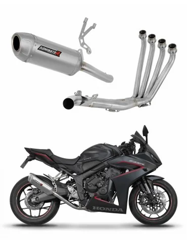 Ligne d'échappement complète inox Dominator S6 pour Honda CBR 650 R / E-Clutch (2024-2025)