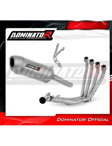 Ligne d'échappement complète inox Dominator S6 pour Honda CBR 650 R / E-Clutch (2024-2025)
