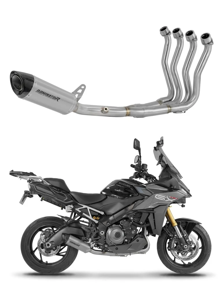 Ligne d'échappement complète Dominator HP8 Titane pour Suzuki GSX-S 1000 GX (2025-2026)