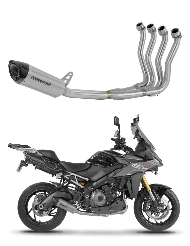 Ligne d'échappement complète Dominator HP8 Titane pour Suzuki GSX-S 1000 GX (2024)
