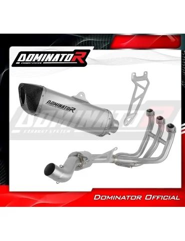 Ligne d'échappement complète Dominator HP6 Titane pour Triumph Street Triple 765 S / R / RS (2023-2024)