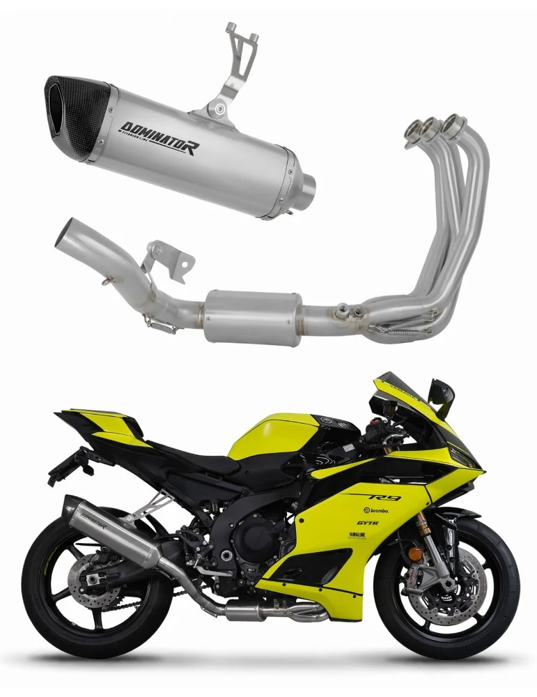 Ligne d'échappement complète Dominator HP6 Titane pour Yamaha YZF R9 (2025)