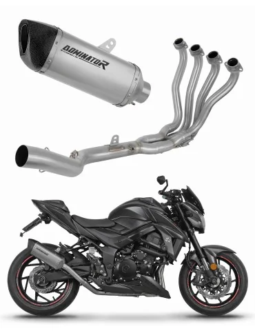 Ligne d'échappement complète Dominator HP6 Titane pour Suzuki GSX-S 750 (2017-2020)